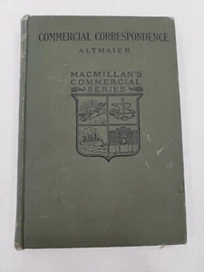 Commercial Correspondence Postal Information Carl Altmaier 1907 Hardcover Book - Picture 1 of 9