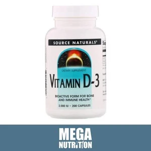 Vitamin D3 2000IU 200 Kapseln Cholecalciferol Knochen Immunsystem Unterstützung - Bild 1 von 2