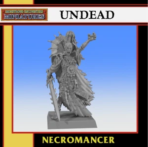 28/32mm UNDEAD: Necromancer (Monstrous Encounters) - Picture 1 of 1