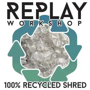 Shredded (Coarse) Recycled Low Density Polyethylene (LDPE #4) 1 kg - Picture 1 of 9