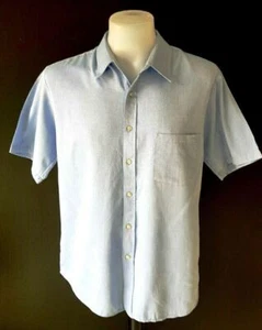 ARROW USA Mens Quality BLUE  S/S SHIRT Classic Fit Wrinkle Free - S* - Chest 40" - Picture 1 of 11