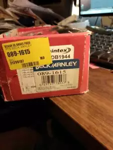 MINTEX 089-1615 SKU NO. 21299197 MO BECK/ARNLEY BRAKE PADS UNUSED, AS PICTURED - Picture 1 of 7
