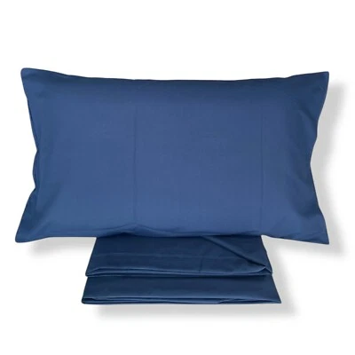 Completo Lenzuola Una Piazza e Mezza Malika Home in Microfibra Tinta unita - Immagine 1 di 4