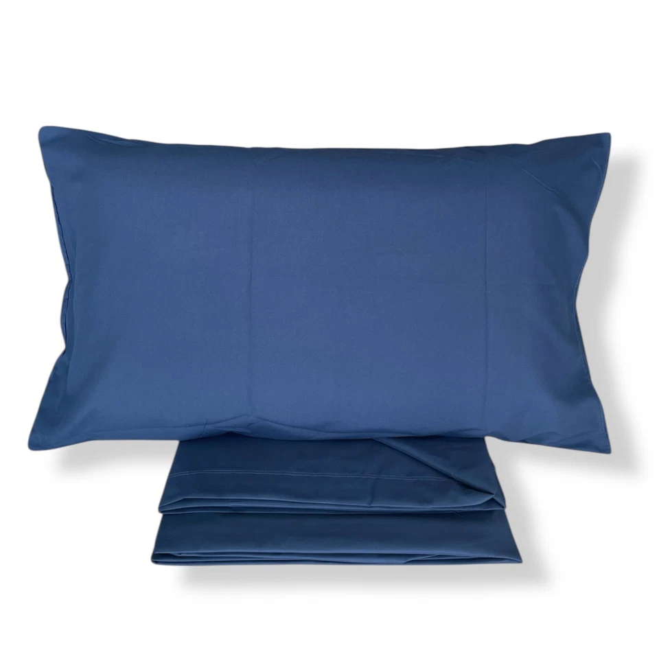 Completo Lenzuola Una Piazza e Mezza Malika Home in Microfibra Tinta unita - Immagine 1 di 4