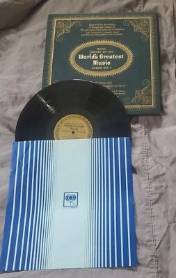 BASIC LIBRARY OF THE WORLDS GREATEST MUSIC ALBUM NO 1 VINTAGE 33LP BOX SET - Image 1 of 4