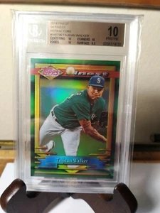 2014 Taijuan Walker Finest 94 Refractors RC #21/25 Rare Rookie BGS 10 Pristine - Picture 1 of 4