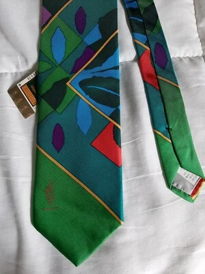 Corbata de Colección de los Juegos Olímpicos de Atlanta 1996 para Hombre Seda Pura 57" NUEVA Foto 1 de 4