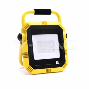 FARO LED SMD 50W PORTATILE CON STAFFA E CAVO DI ALIMENTAZIONE SCHUKO - SKU 945 - Foto 1 di 2