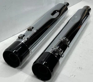 SILENCIADORES ORIGINALES HARLEY DAVIDSON 17-LATER TOURING FLH CVO 649000731A, 64900732 3 - Imagen 1 de 11