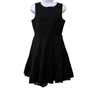 Jason Wu Target Black Sleeveless Tulle Sequin A Line Black Dress Pockets SZ XS - Picture 1 of 8
