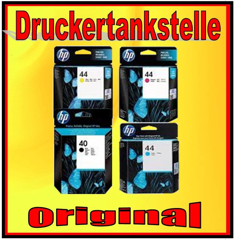 original HP 44 40 für HP Designjet 350C 450C 455C 480C 488c 750C 755C TOP - Bild 1 von 2