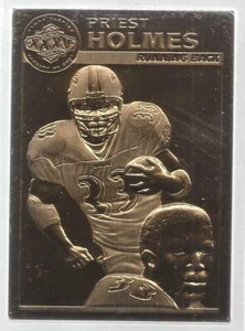 Priest Holmes Danbury Mint Ravens Super Bowl XXXV 22kt Gold Ltd Edition CD #25 - Bild 1 von 1