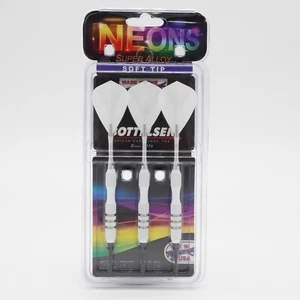 Bottlesen NEONS Freccette Punta Morbida Bianco 18-NW3 NUOVE!! - Foto 1 di 5