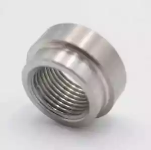Exhaust Lambda Boss Nut Weld on 304 Stainless Steel M18 x 1.5 O2 Oxygen Sensor - Picture 1 of 4