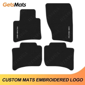 For Porsche Cayenne E2 92A 2010-2018 luxury Carpet Velour Car Floor Mats Liners - Picture 1 of 11