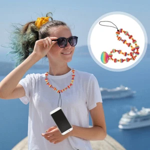 2 Pcs Handy-Kettenanhänger Hängendes Schlüsselband Telefon Lanyard - Zdjęcie 1 z 12