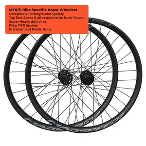 HIGH END BOOST STECKACHSE) 29" MTB E-Bike Specific Laufradsatz 8/9/10/11/12 fach - Bild 1 von 6