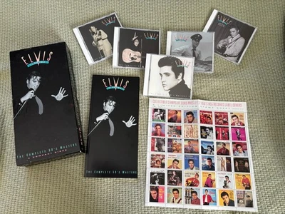 Elvis Presley The King of Rock 'n' Roll Complete 50's Masters 6x CD Box w Stamps - Image 1 of 4