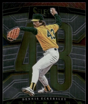 2023 Select Select Numbers #15 Dennis Eckersley - BB - Image 1 of 2