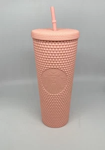 Starbucks Pink Matte Studded 2020 Tumbler Venti 24oz - Picture 1 of 4