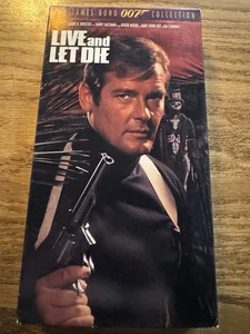 Live And Let Die (VHS, 1988) James Bond, 007, Spies, Action, Roger Moore - Bild 1 von 11