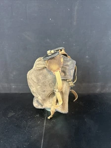 Vintage Leder Pilotenhelm mit Schutzbrille Militär Sammlerstück  - Bild 1 von 8
