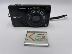 SONY Cybershot DSC-WX220 Black 18.2MP 10x Zoom Digital Camera - Picture 1 of 13
