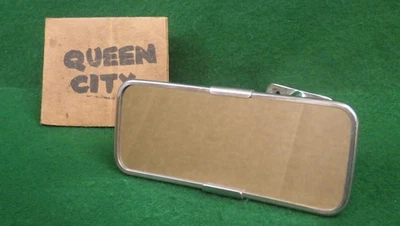 Espejo retrovisor cromado montaje en tablero se adapta a Big Healey BN1- BJ7, AC Cobra Foto 1 de 4