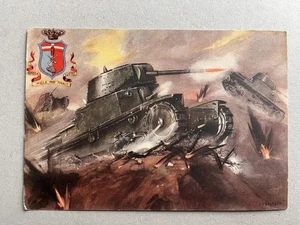 C) Cartolina militare 2GM WWII 32° Carristi carri armati D'Ercoli  - Bild 1 von 2