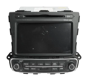 2015 Kia Sorento AM FM XM Bluetooth Navi Mp3 Single-Disc CD Player 96560-1UAA3VA - Foto 1 di 5