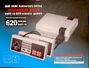 Nintendo NES System Console Mini Anniversary Ed. 620 Built-in Games Super Mario - Picture 1 of 5