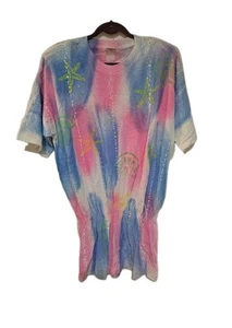 Vintage 80er Sportgear New Wave Shirt Tunika M/L - Bild 1 von 7