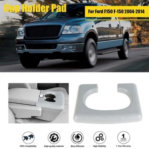 For Ford F150 F-150 2004-2014 Plastic Car Cup Holder Pad Water Cup Slot Gray - Picture 1 of 12