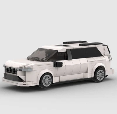 Custom MOC Lego Toyota Sienna Minivan Family van 396 Piece Building Brick Car - Image 1 of 4