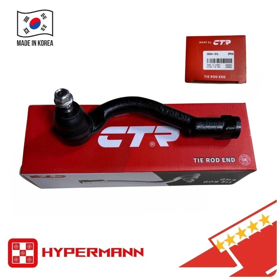 Extremo de varilla de amarre exterior delantero CTR lado izquierdo del conductor para Sonata Optima 16-20 56820-D3000 Foto 1 de 1