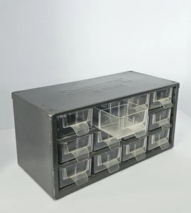 Vintage Stackmaster von Union Stahl 12 Schubladen Kleinteile Behälter Organizer Schrank - Bild 1 von 19