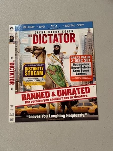 The Dictator Blu-ray SLIPCOVER ONLY NO MOVIE, ARTWORK, CASE, Etc - Picture 1 of 2