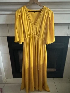 KOBI HALPERIN Kleid Tonya Tunnelzug A-Linie Größe M - Bild 1 von 7