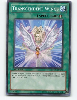 Transcendent Wings #LCGX-EN079 1st Edition Yugioh Card - Image 1 of 2
