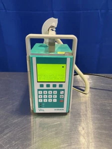 B Braun Vista Basic Infusion Pump with Pole Clamp + AC adapter FOR PARTS - Picture 1 of 4