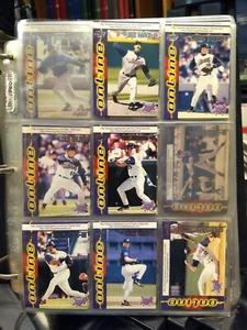 1998 Pacific Online Baseball cards w/ parallels, variations, SPs (452 cards) - Picture 1 of 22