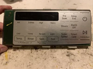 Samsung Washer Display Panel DC64-03815A. #176 - Picture 1 of 3