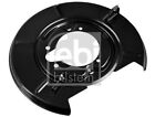 Febi Bilstein 174235 Brake Disc Splash Panel Fits Bmw Z3 2.8 I 3.0 I 1995-2003