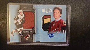 2017 18 Black Diamond Relic Rookie Auto Jrsy Patch Booklet #57/99 Clayton Keller - Picture 1 of 2