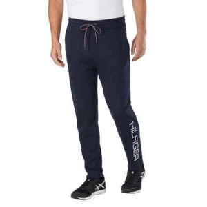 NWT Tommy Hilfiger Men’s Fleece Jogger, Fleece Lining, Ribbed waistband - Picture 1 of 14