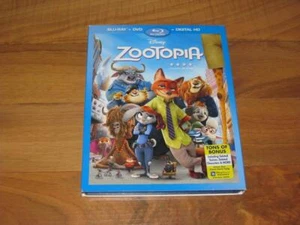 Zootopia (Blu-ray, 2016, 2-Disc Set, No Digital Copy) Slip Cover - Picture 1 of 7