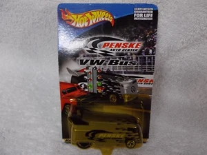 2021 Hot Wheels VW Silver Drag Bus Real Riders Penske Auto Center - Picture 1 of 4
