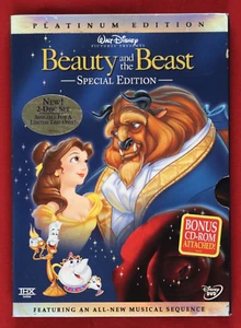 Disney's Beauty and the Beast (Platinum Edition, DVD, 2-Disc Set, 2002) - Imagen 1 de 10