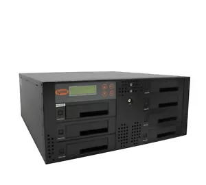 Disco duro SySTOR 1-6 SATA montaje en rack HDD/SSD duplicador/limpiador - hasta 150 MB/s - Imagen 1 de 2