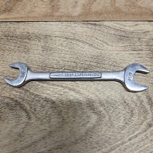 VTG Craftsman USA 1/2" X 9/16" SAE Double Open End Wrench =V= Series 6" Length - Picture 1 of 6